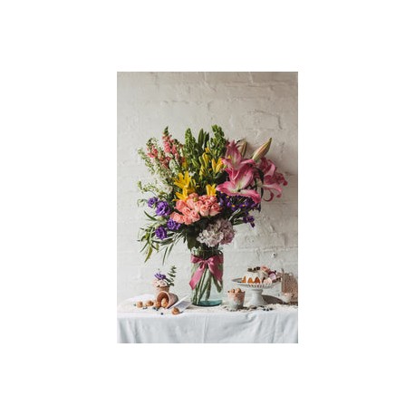 Irene, flores de color