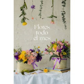 ¡Regala Flores todo el mes! Envia un arreglo semanal por 1 mes.