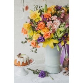 Charlene, flores de colores