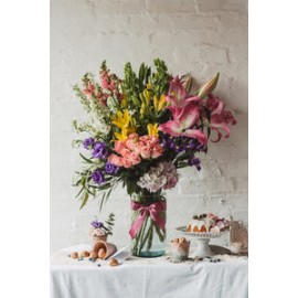 Irene, flores de color
